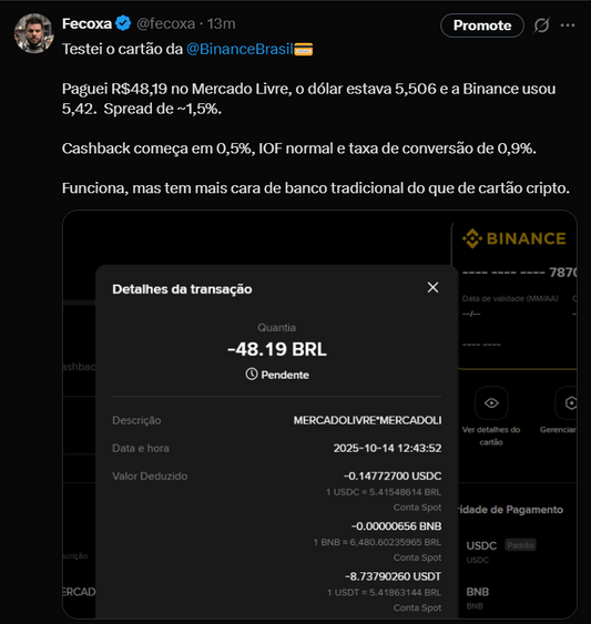 Binance - Nota 6.0