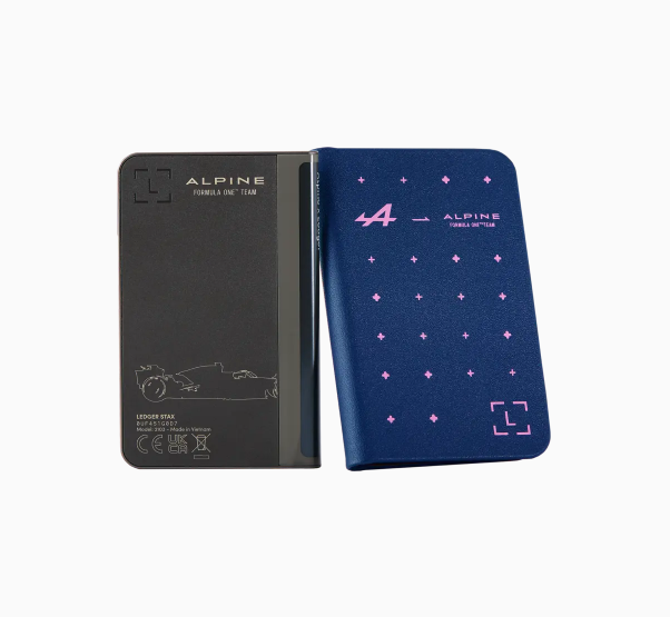 Alpine Formula 1 Team x Ledger Stax™ bundle