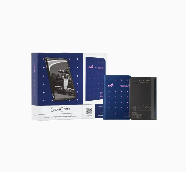 Alpine Formula 1 Team x Ledger Stax™ bundle